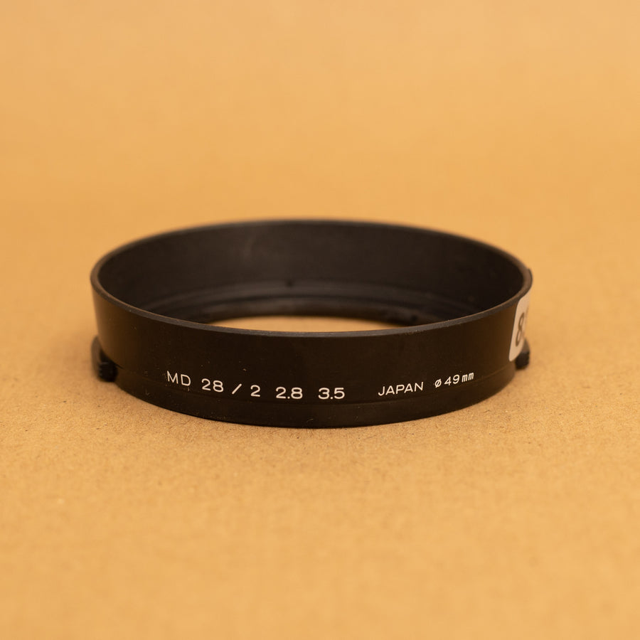 Genuine Minolta MD 28mm f/2, f/2.8, f/3.5 Lens Hood