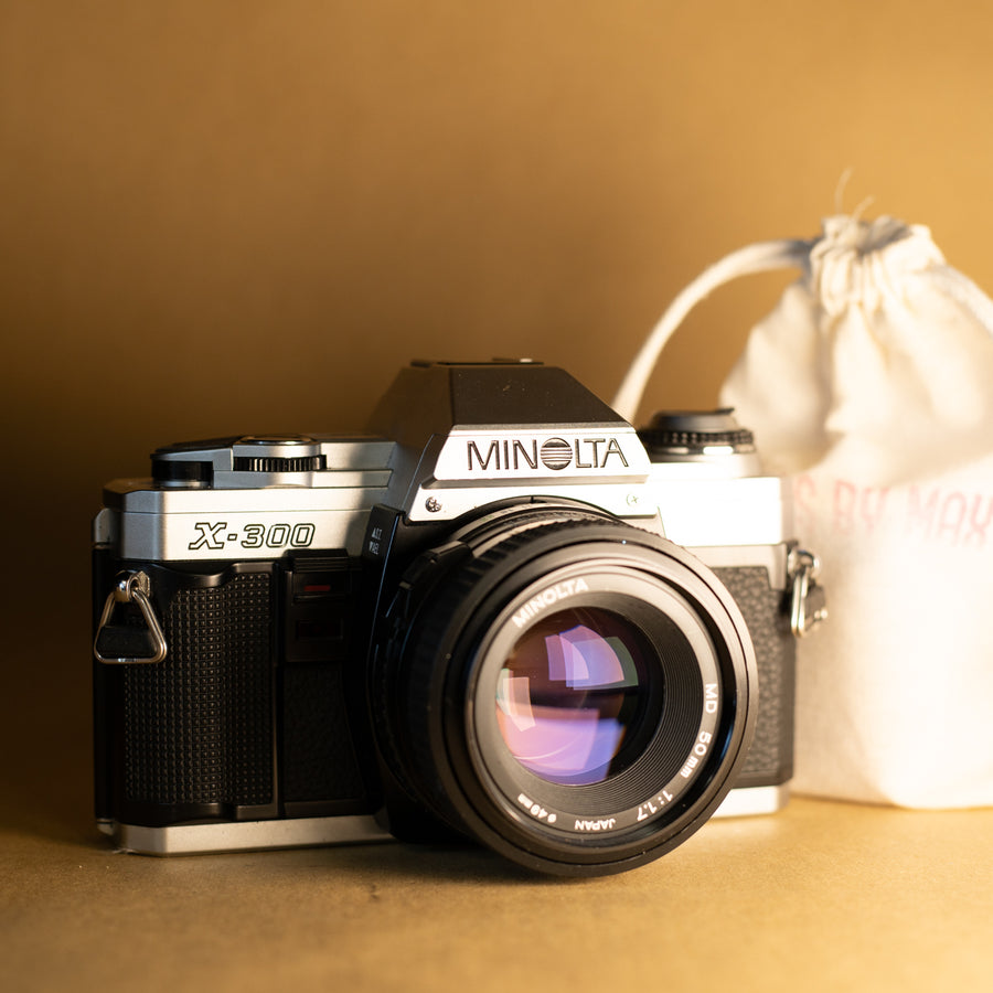 Minolta X-300 with 50mm f/1.7 Lens