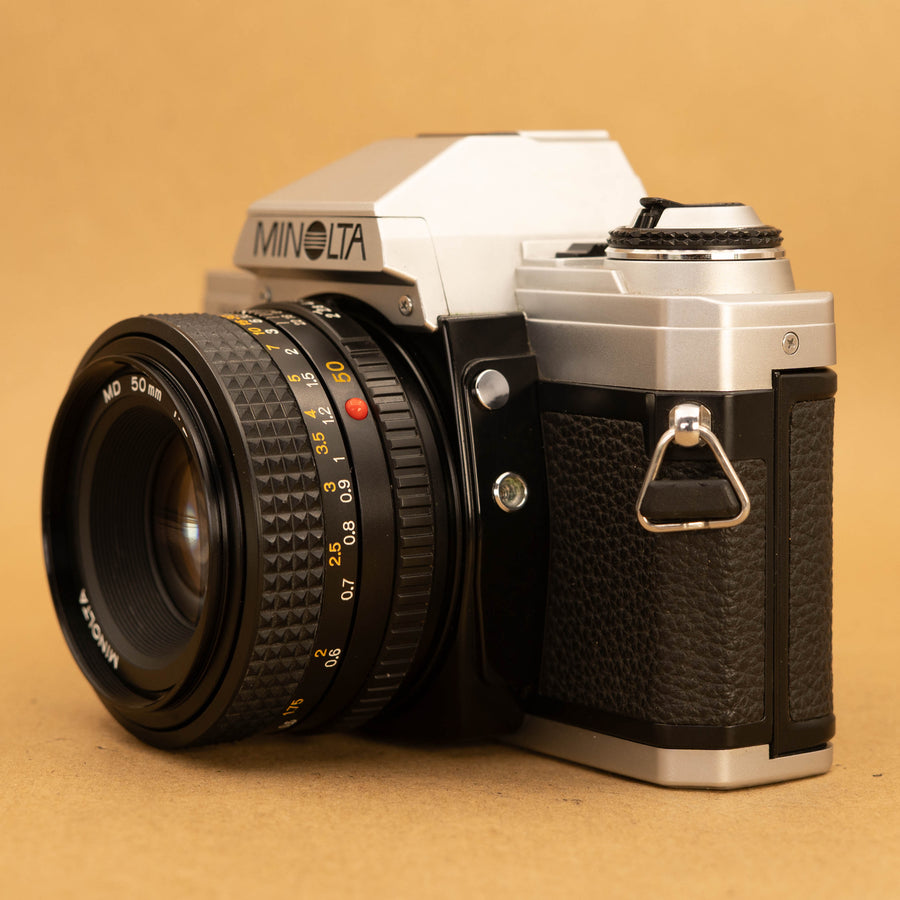 Minolta X-300 with 50mm f/2 Lens 35mm SLR Film Camera
