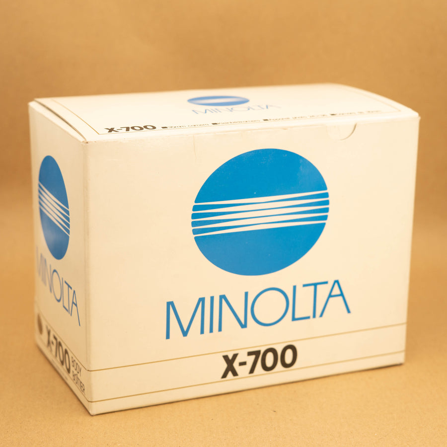 Original Minolta X-700 Box – Cameras By Max Ltd