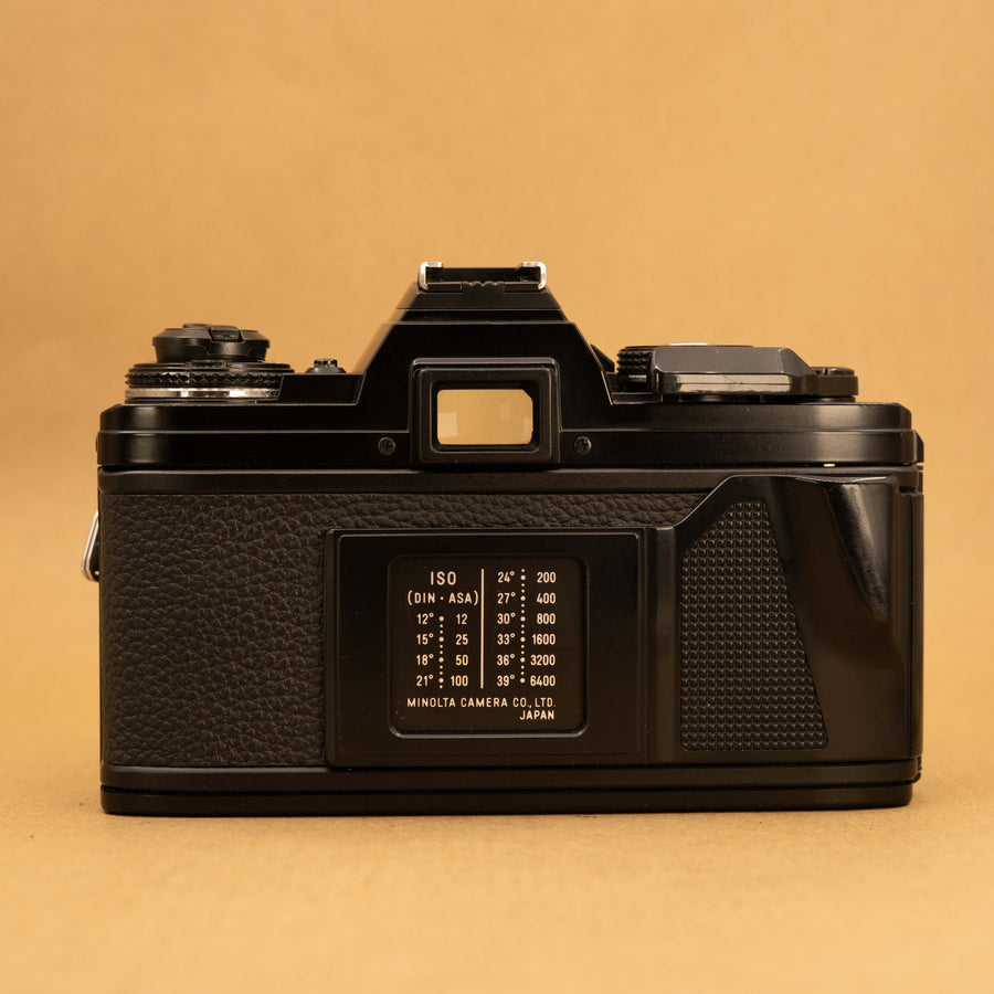 Black Minolta X-700 with 45mm f/2 Lens