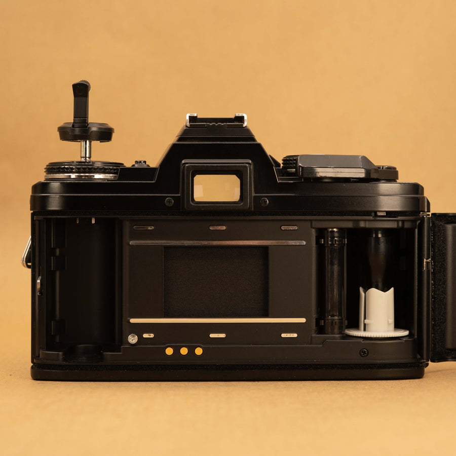 Black Minolta X-700 with 45mm f/2 Lens