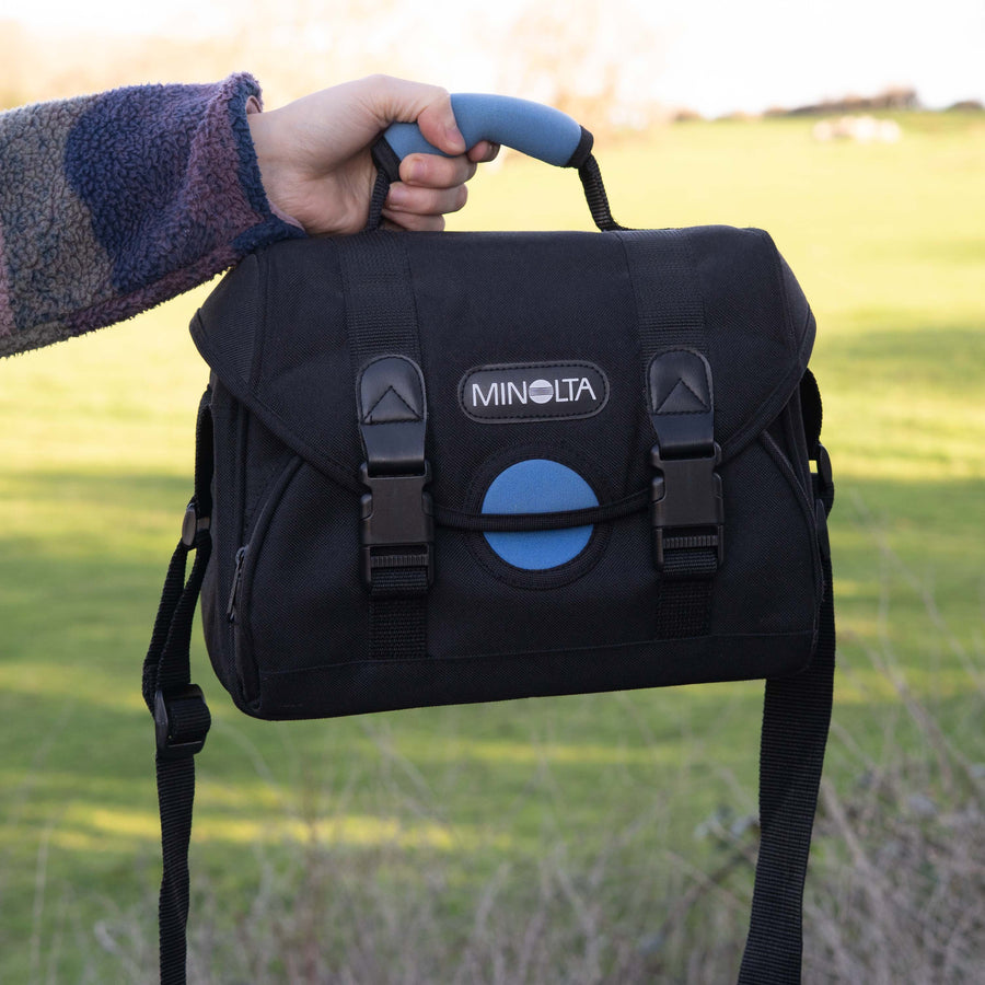 Bolsa para cámara SLR de Lowepro en color rojo