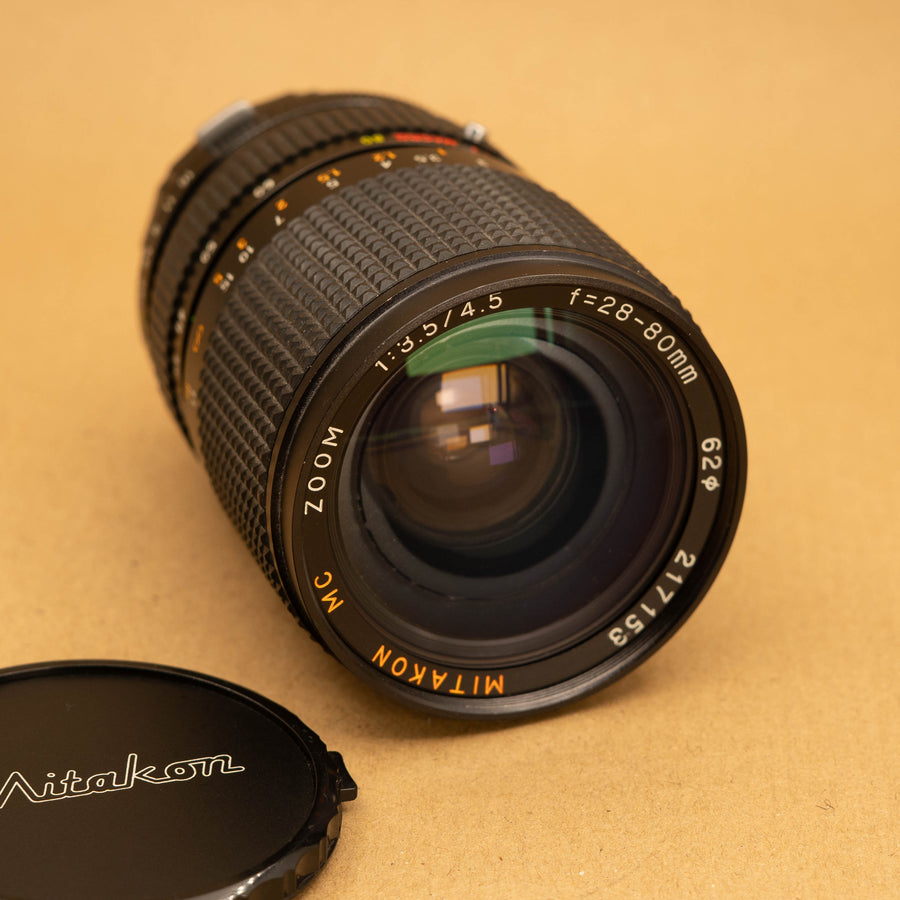 Mitakon 28-80mm f/3.5-4.5 Lens for Olympus OM Mount
