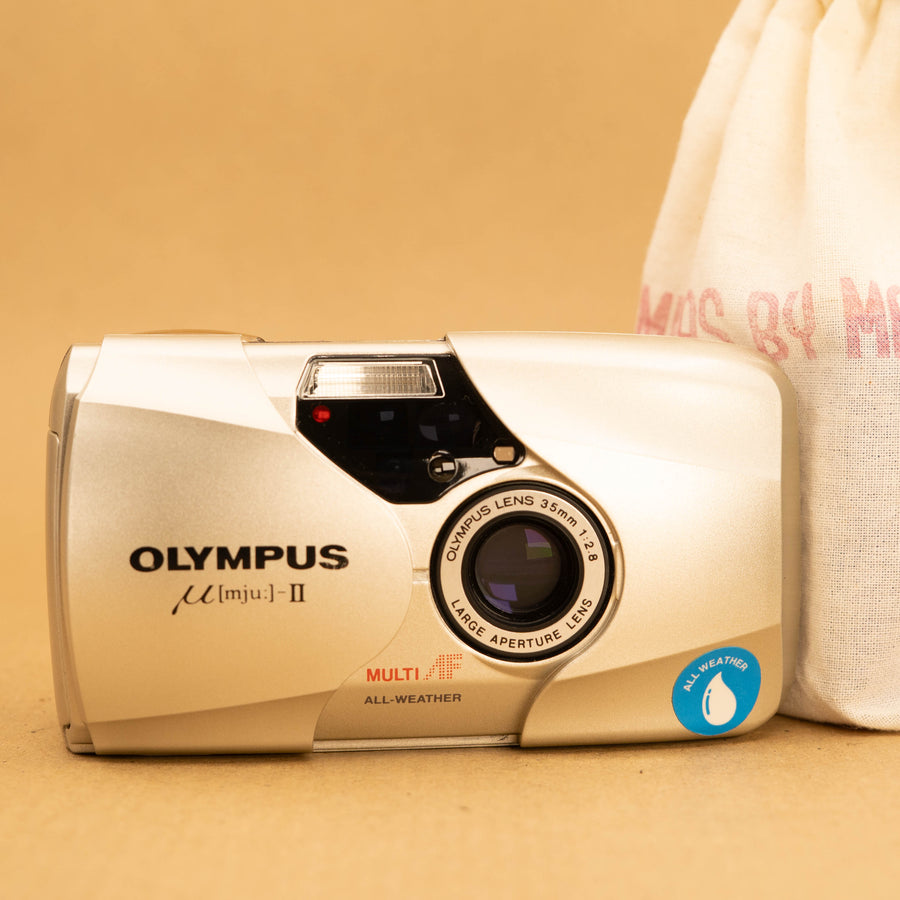 Olympus Mju II in Champagne