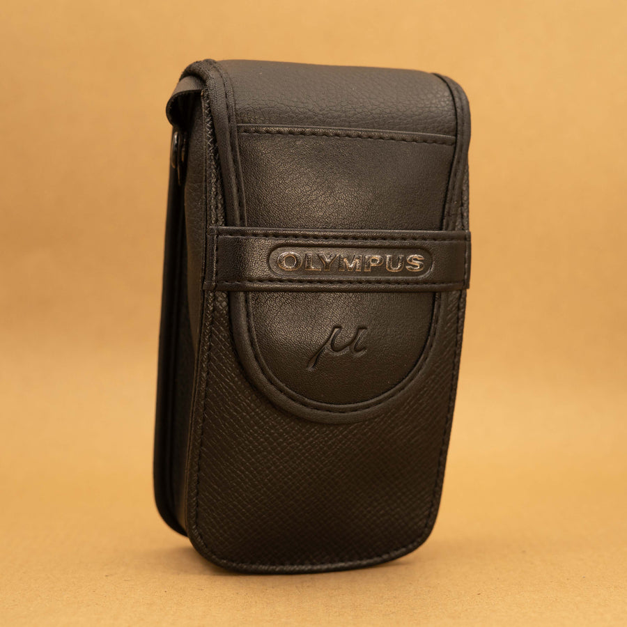 Étui en cuir Olympus Mju