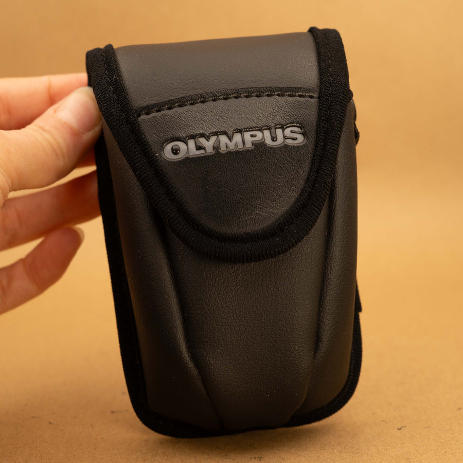 Black Olympus Mju II Point and Shoot Film Camera Case – Cameras By