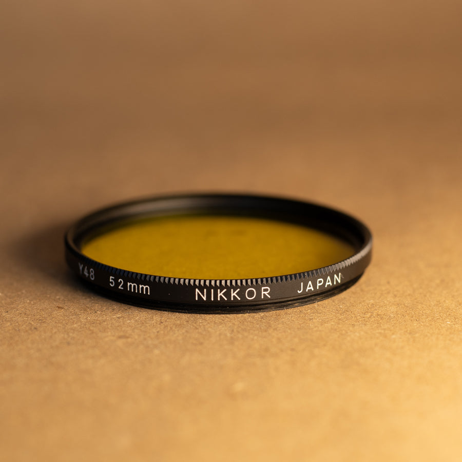 Filtre Nikkor 52 mm jaune (Y48)