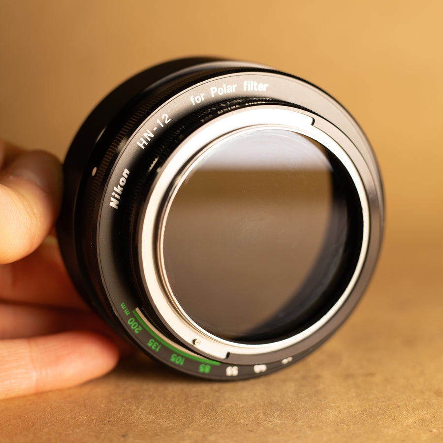 Nikon 52mm Polar Filter with HN-12 Lens Hood Attachment