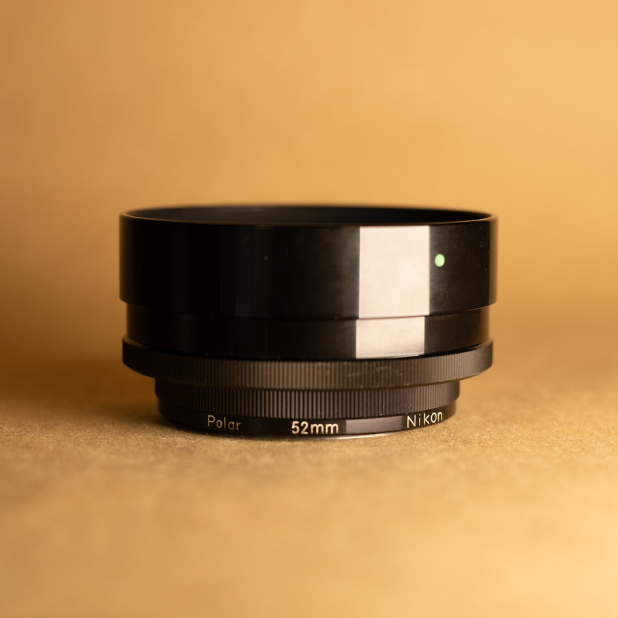 Nikon 52mm Polar Filter with HN-12 Lens Hood Attachment