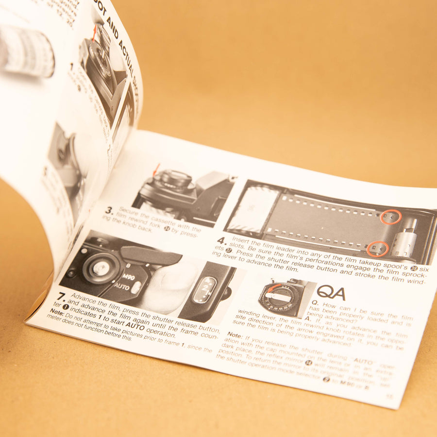 Original Nikon EM Owner's Manual