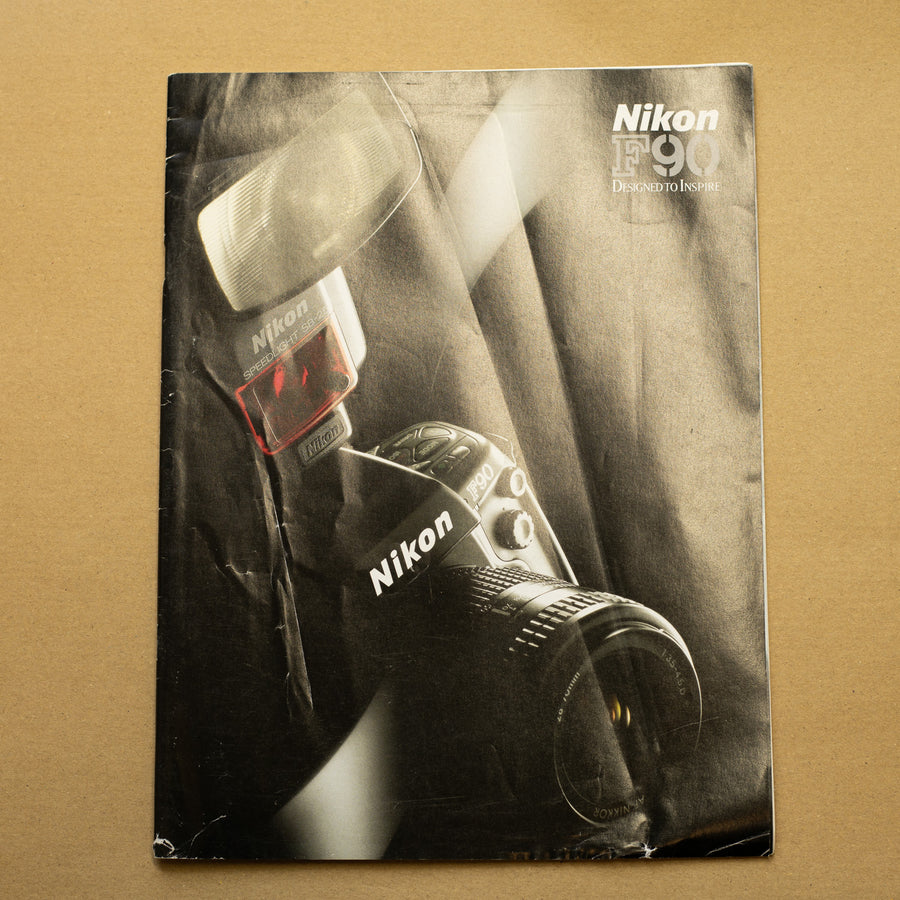 Genuine Vintage Nikon F90 Sales Brochure