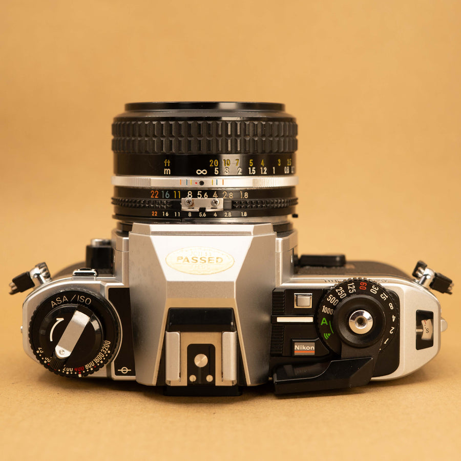 Nikon FG-20 with 50mm f/1.8 Lens