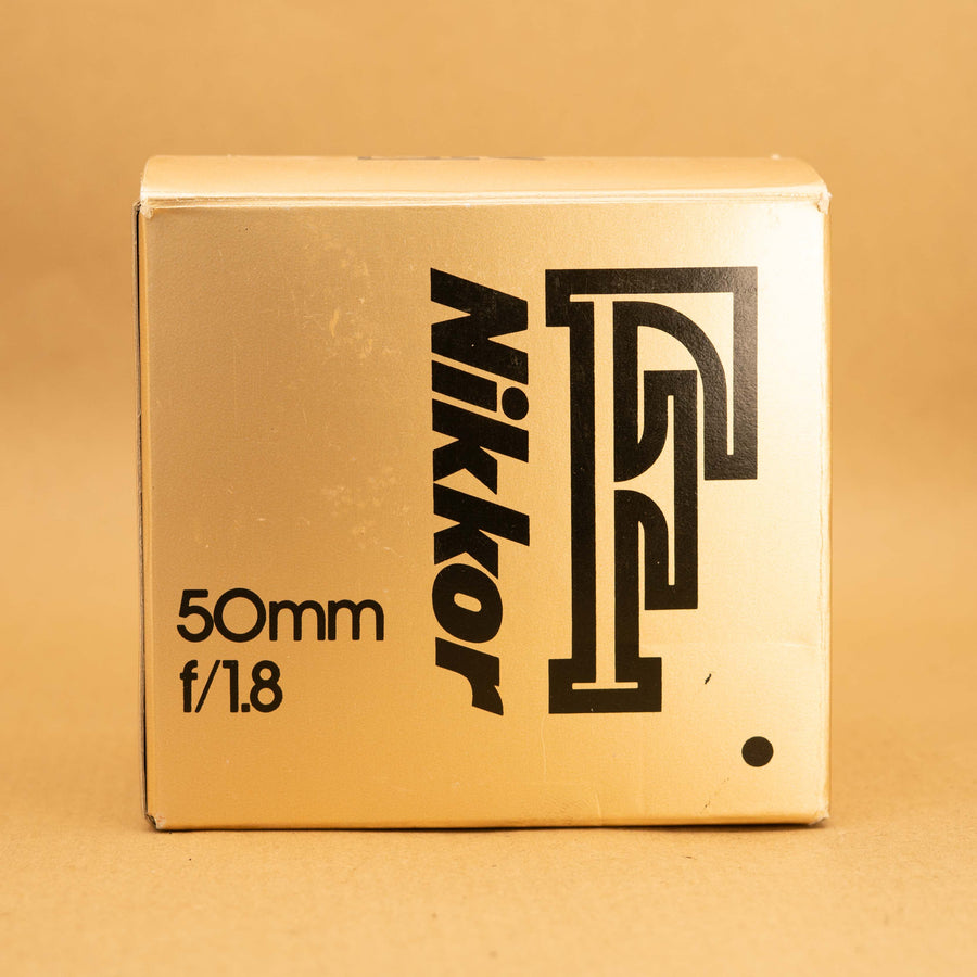 Nikon Nikkor 50mm f/1.8 Lens Box