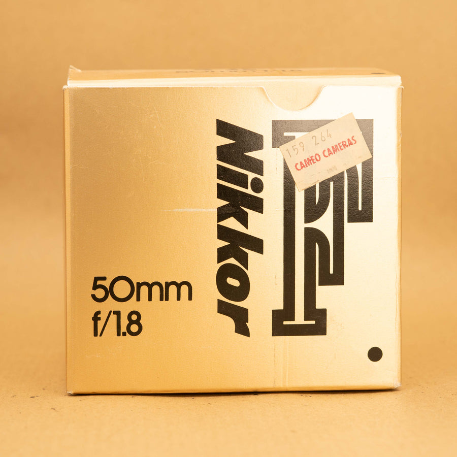 Nikon Nikkor 50mm f/1.8 Lens Box