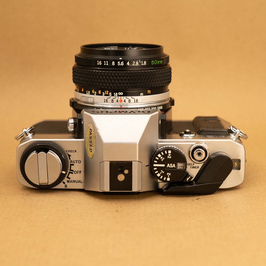 Olympus OM20 with 50mm f/1.8 Lens