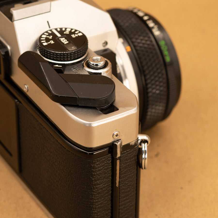 Olympus OM20 with 50mm f/1.8 Lens