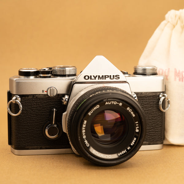 Olympus OM-1n with 50mm f/1.8 Lens – Cameras By Max Ltd