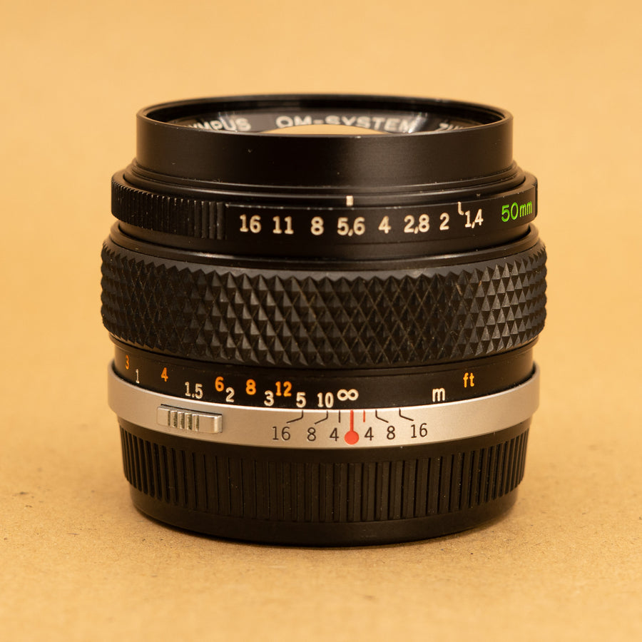 Olympus OM Zuiko 50mm f/1.4 Lens