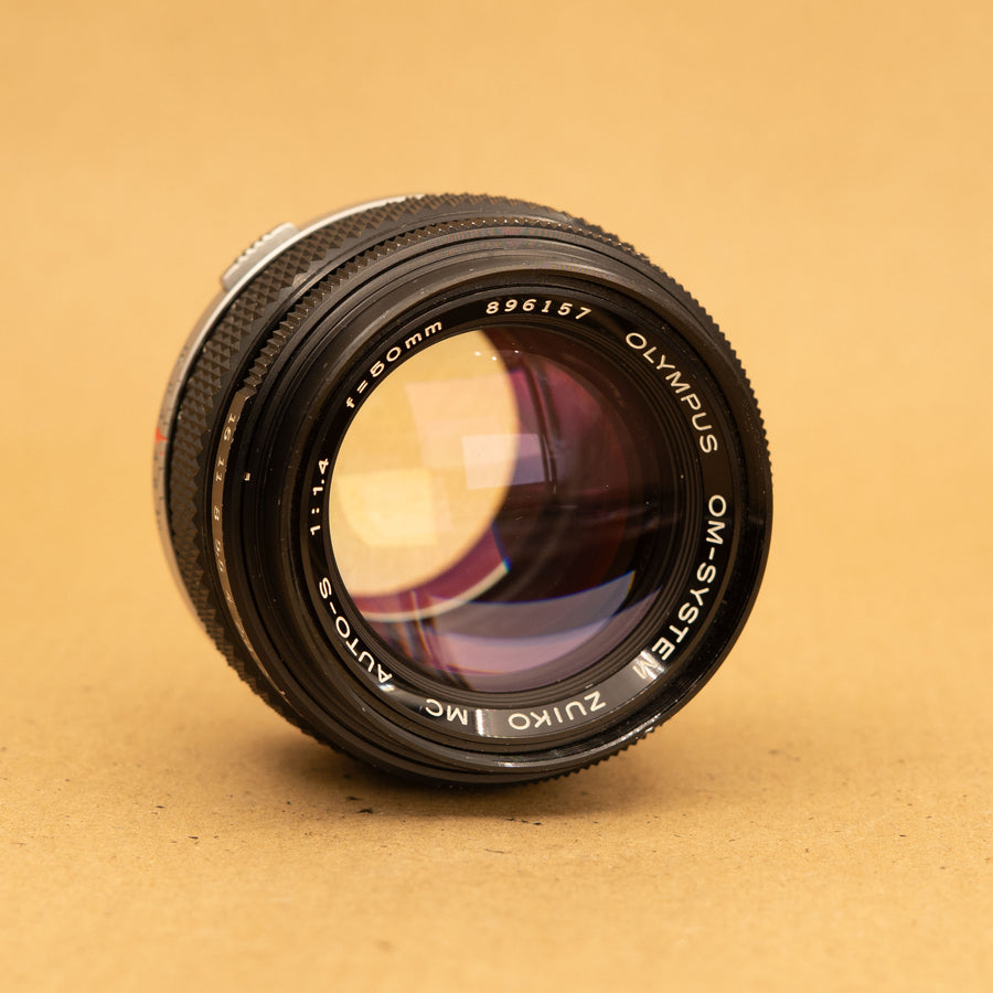 Olympus OM Zuiko 50mm f/1.4 Lens