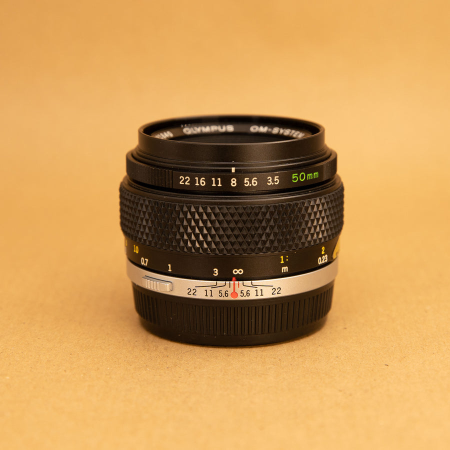 Olympus OM Zuiko Auto-Macro 50mm f/3.5 Lens