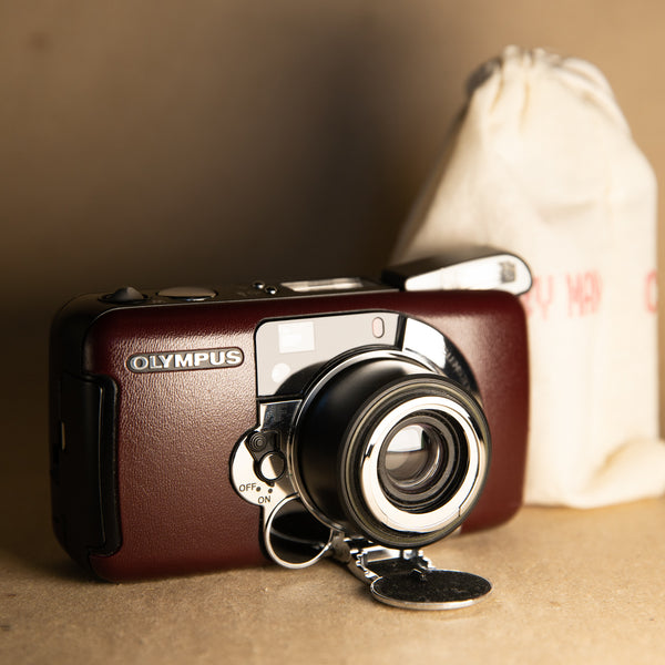 Olympus LT Zoom 105 35mm Point and Shoot Film Camera for Beginners