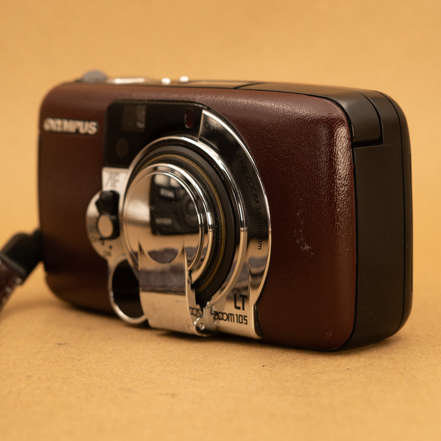 Olympus LT Zoom 105 35mm Point and Shoot Film Camera for Beginners