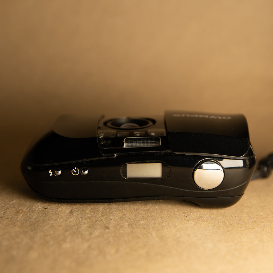 Olympus Mju I 35mm Point and Shoot Film Camera with Roll of Film