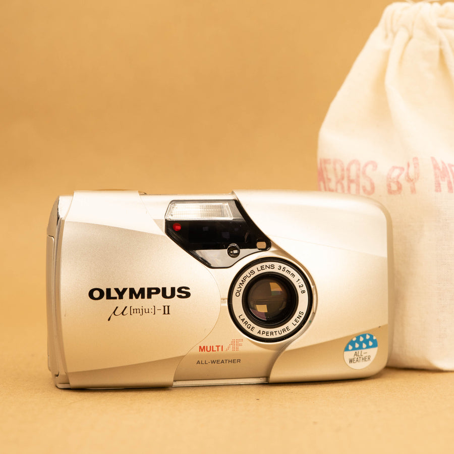 Olympus Mju II in Champagne