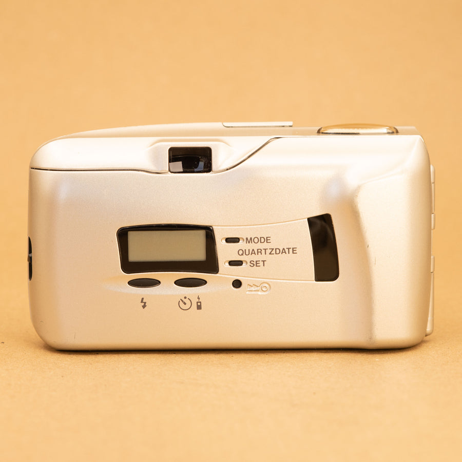 Olympus Mju II in Champagne 35mm Point and Shoot Film Camera