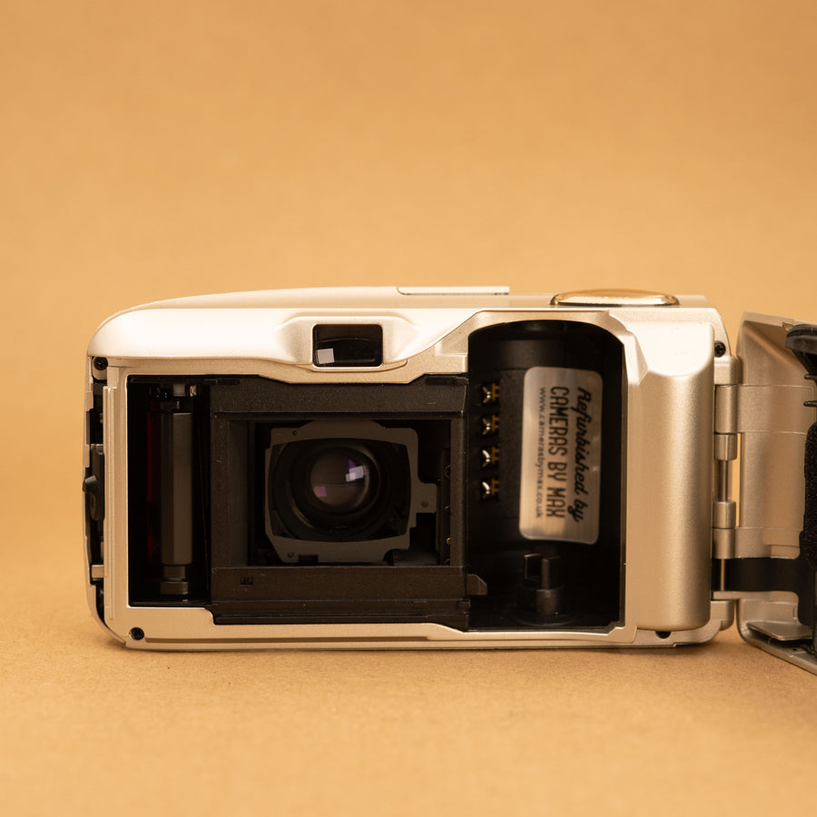 Olympus Mju II in Champagne 35mm Point and Shoot Film Camera