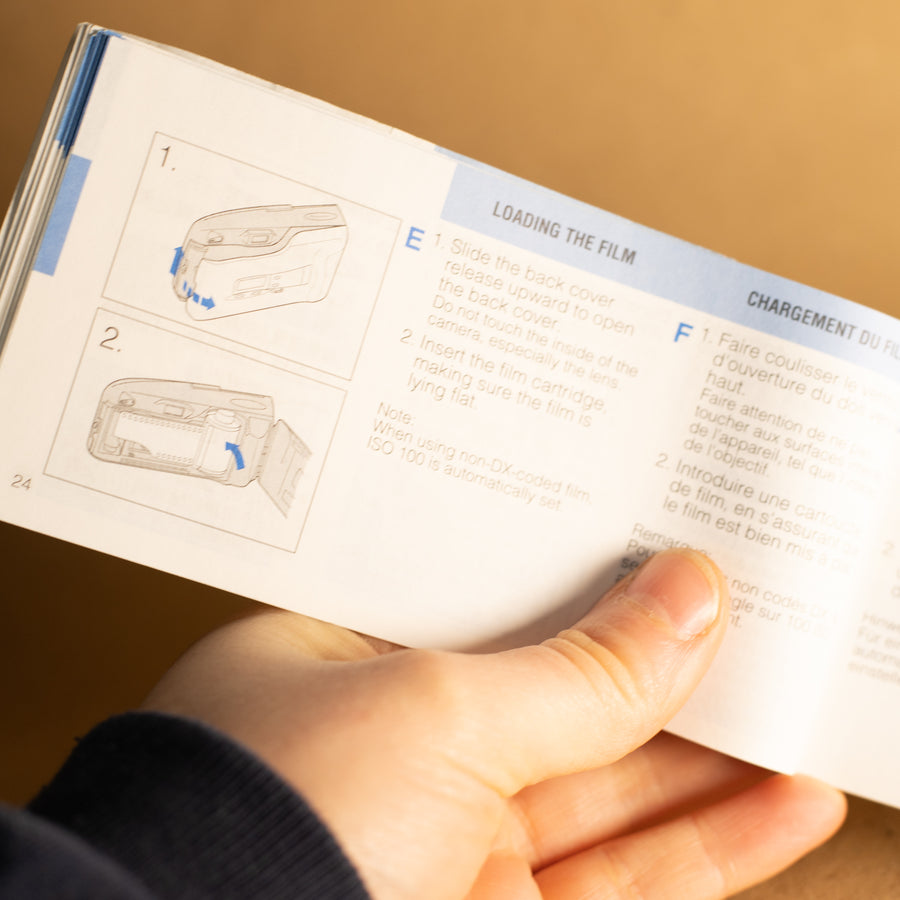 Original Olympus Mju II Instruction Manual