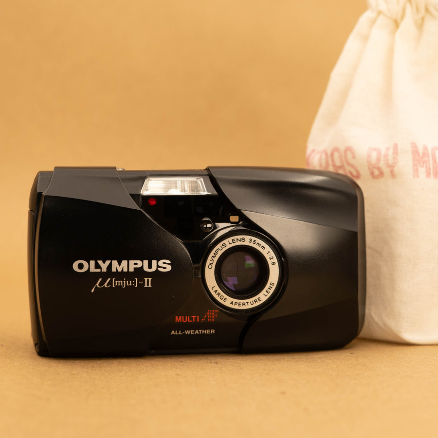 Olympus Mju II 35mm Point and Shoot with Roll of Film