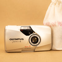 Olympus Mju II in Champagne 35mm Point and Shoot Film Camera