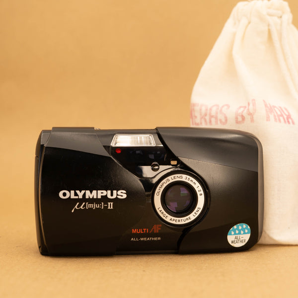 Olympus Mju II 35mm Point and Shoot with Roll of Film