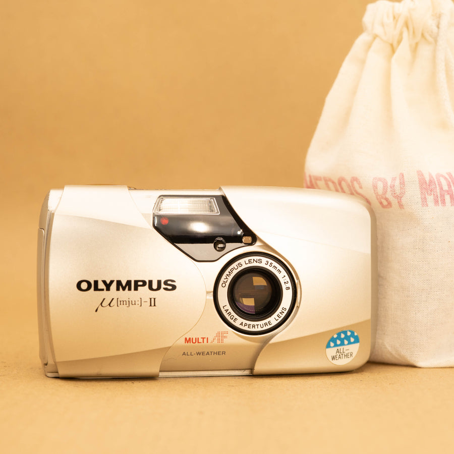 Olympus Mju II en Champagne