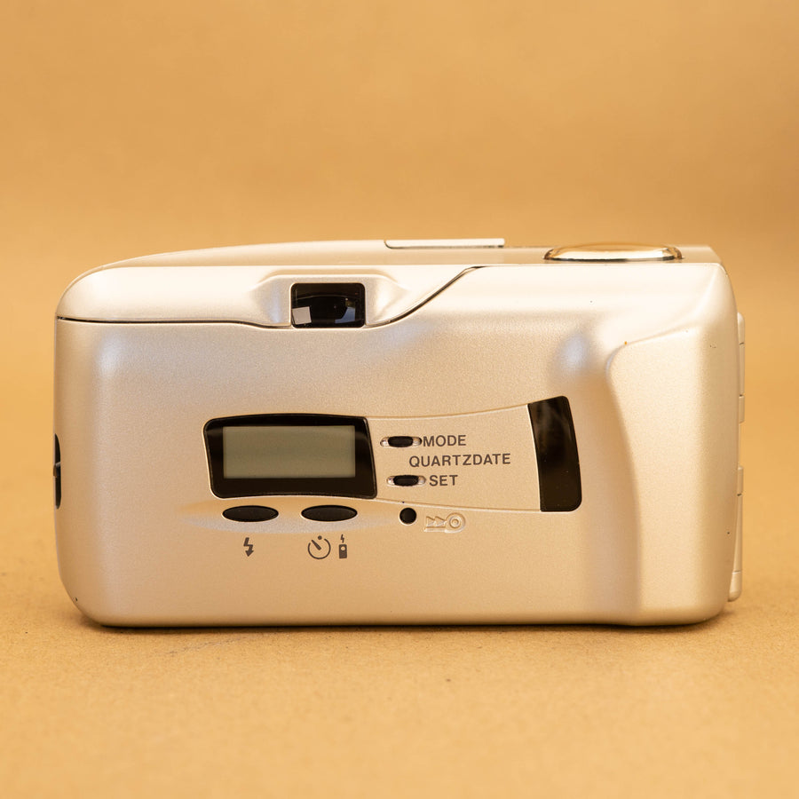 Olympus Mju II in Champagne 35mm Point and Shoot Film Camera