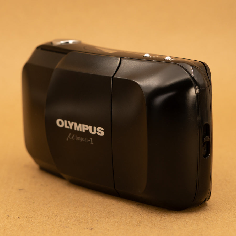 Olympus Mju I 35mm Point and Shoot Film Camera with Roll of Film
