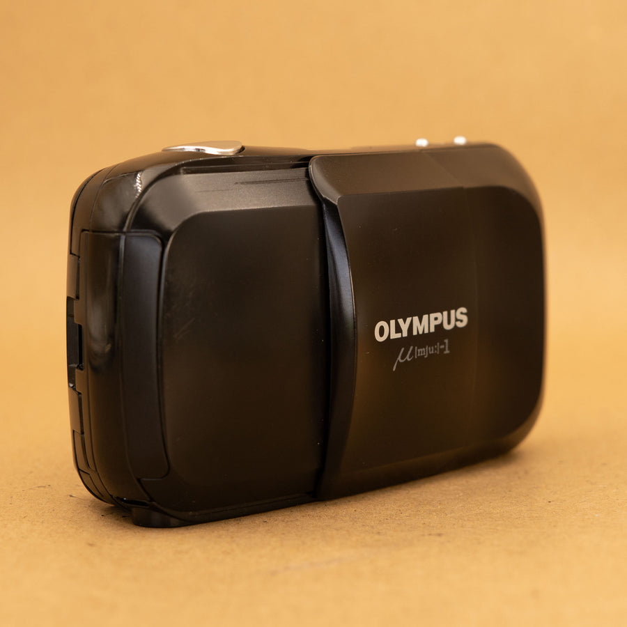 Olympus Mju I 35mm Point and Shoot Film Camera with Roll of Film