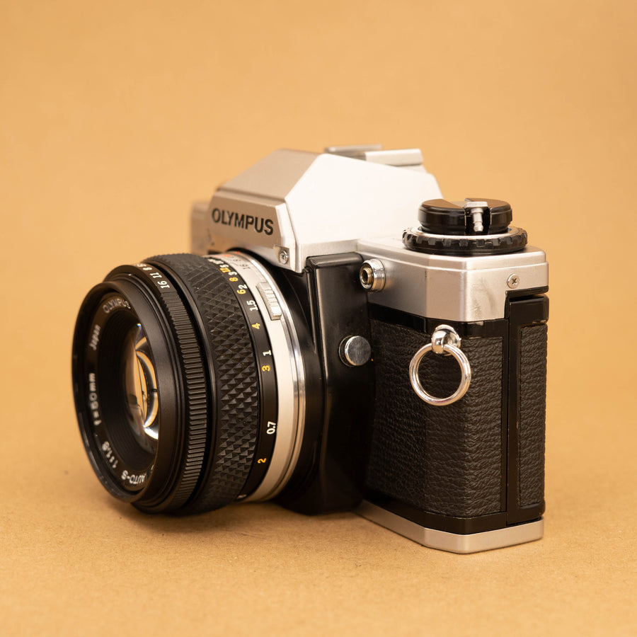 Olympus OM10 with 50mm f/1.8 Lens 35mm Film Camera - Refurbished