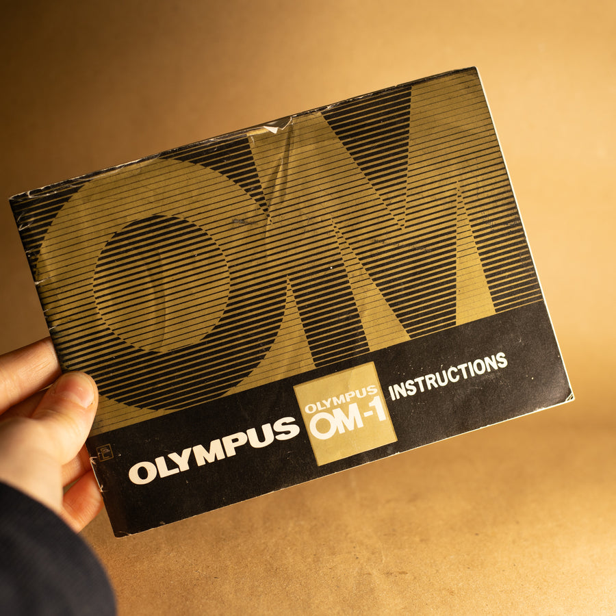 Manual de instrucciones original de Olympus OM-1