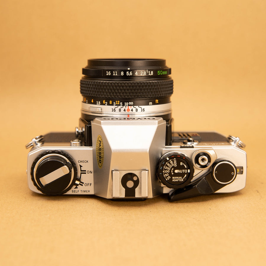 Olympus OM10 with 50mm f/1.8 Lens