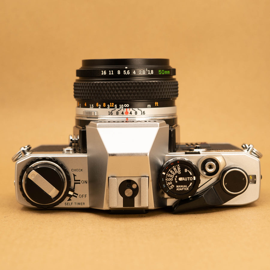 Olympus OM10 with 50mm f/1.8 Lens