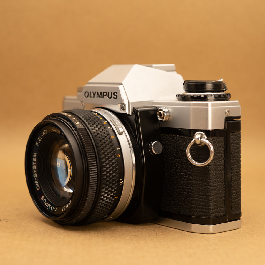 Olympus OM10 with 50mm f/1.8 Lens 35mm Film Camera - Refurbished