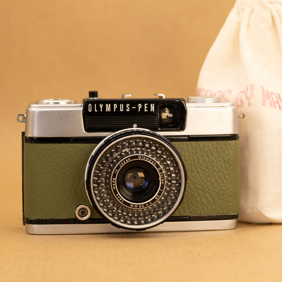 Olympus Pen EES-2 Medio marco en verde