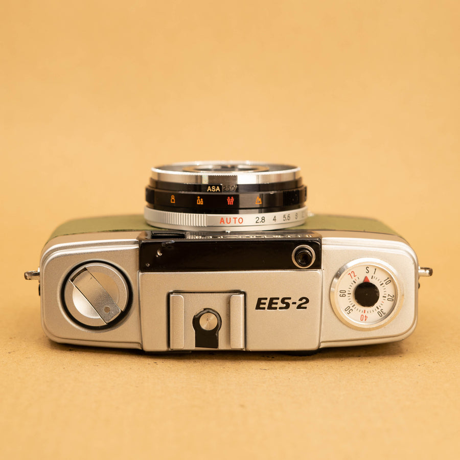 Olympus Pen EES-2 Demi-monture en vert