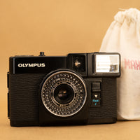 Olympus Pen EF Half-frame 35mm Film Camera with Flash