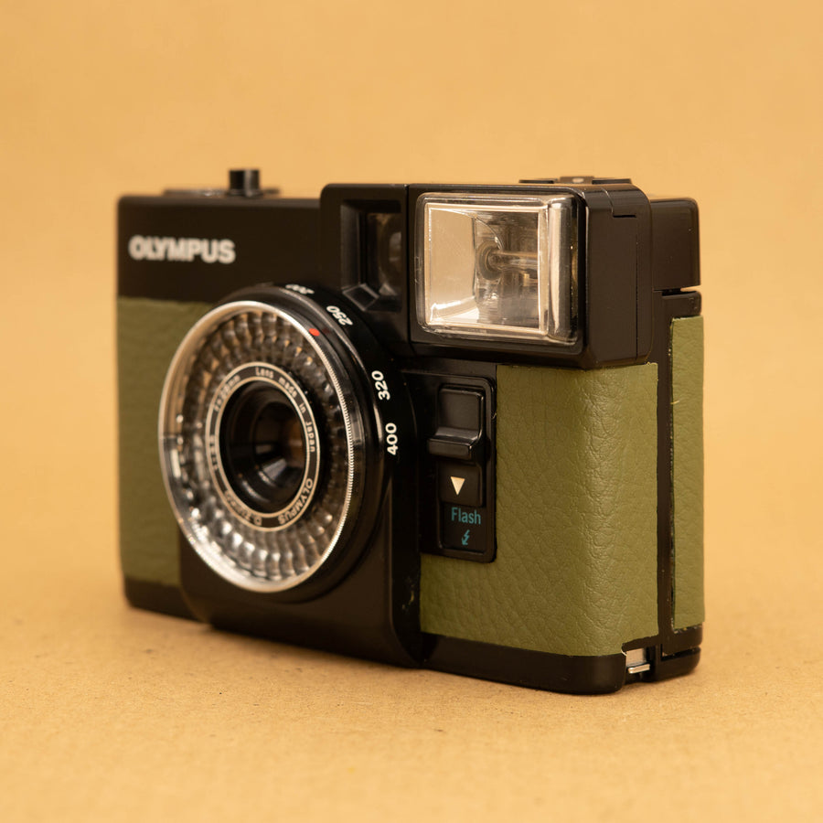 Olympus Pen EF Medio marco en verde