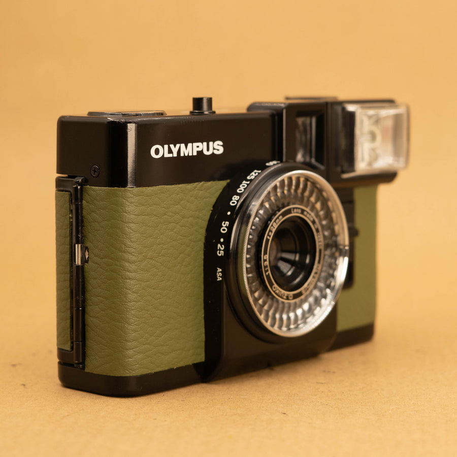Olympus Pen EF Medio marco en verde