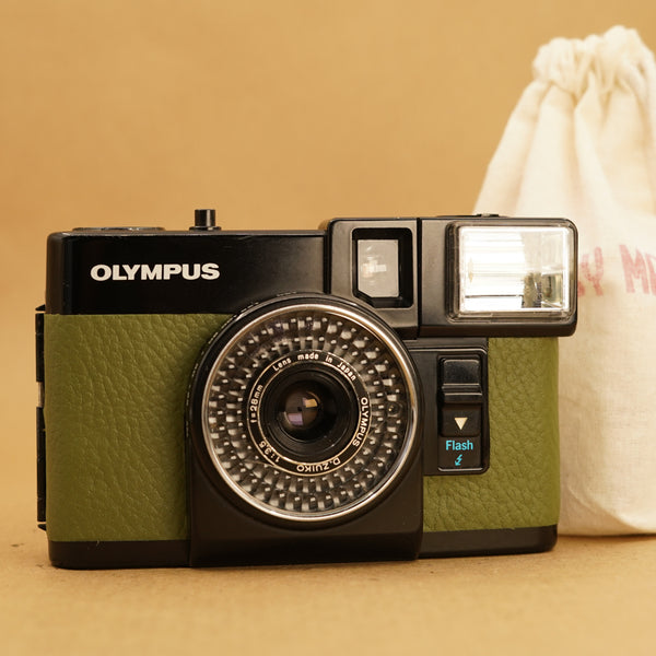 Olympus Pen EF Half-frame 35mm Film Camera with Flash